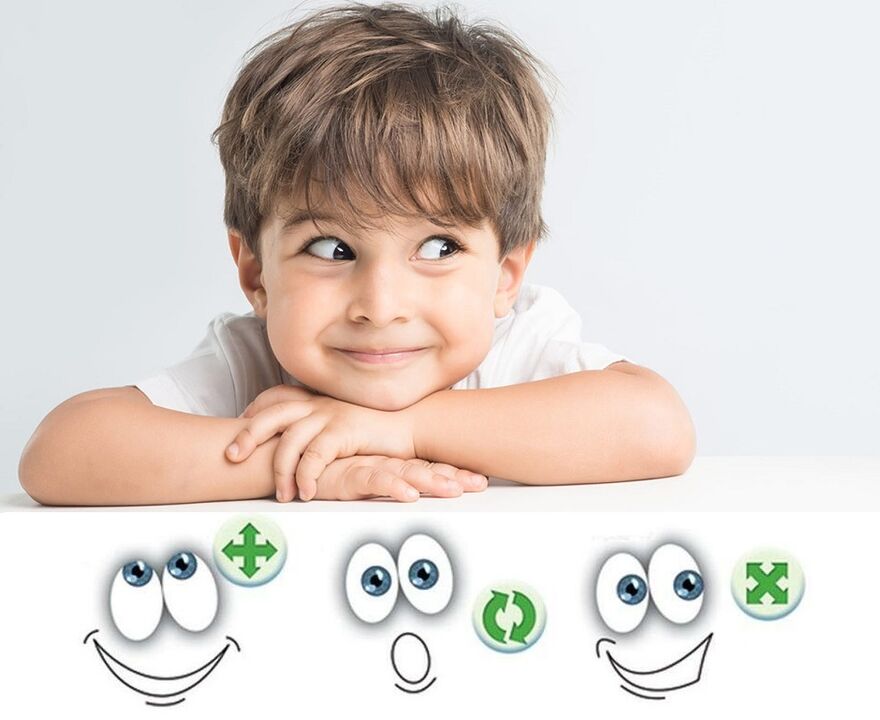 ximnasia visual para baixa visión para nenos